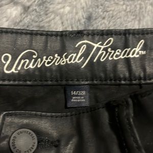 Black Pleather Pants